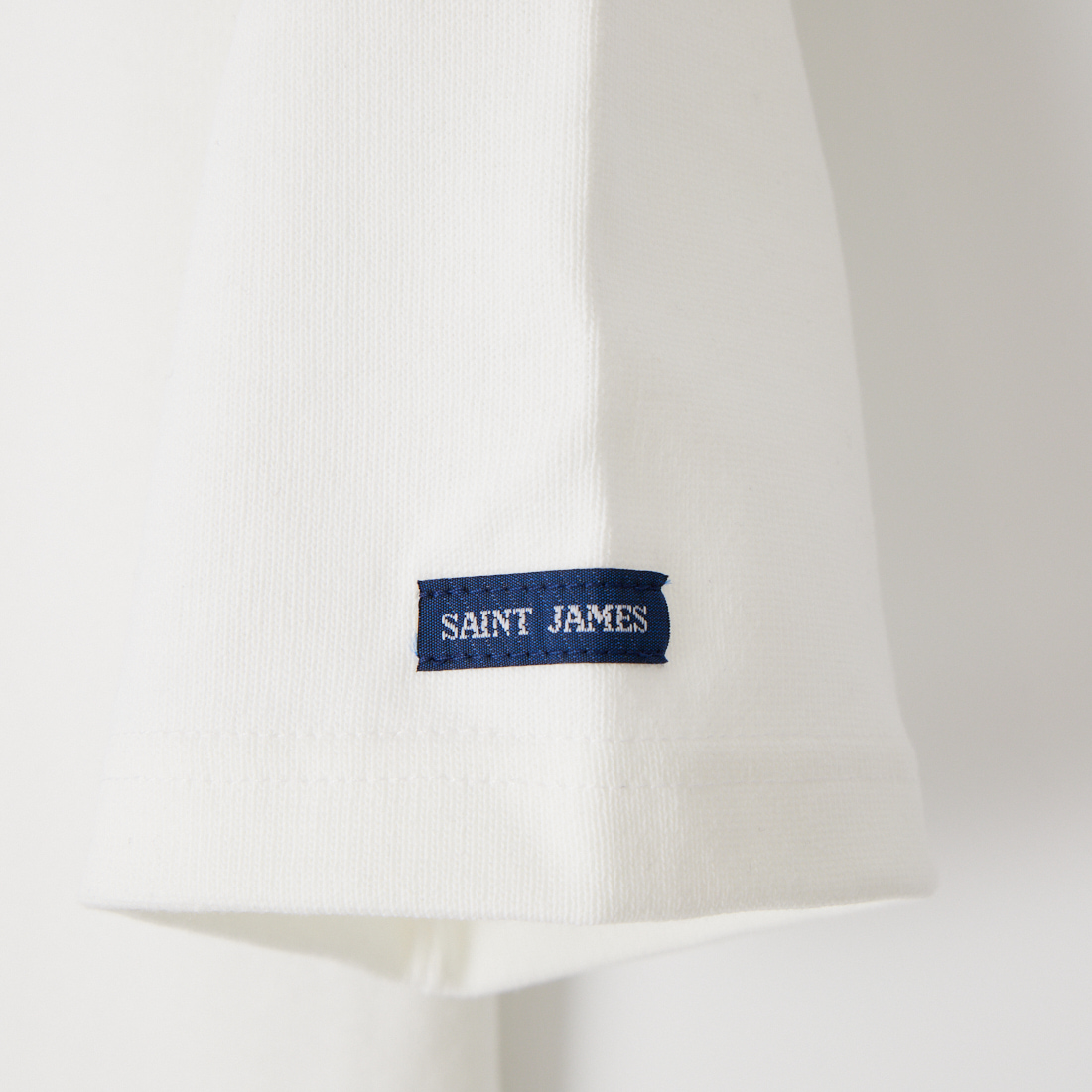 ST.JAMES [セントジェームス] 定番バスクTシャツ [03JC1325-1] NEIGE&&モデル身長：179cm 着用サイズ：6&&