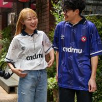 UMBRO [アンブロ] 別注 総柄プリント ゲームシャツ [UMNK-G0033