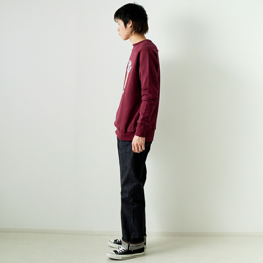 EDWIN [エドウィン] 30周年記念限定 505ヴィンテージデニムパンツ [E50530] 89 NON WAS &&モデル身長：182cm 着用サイズ：30&&
