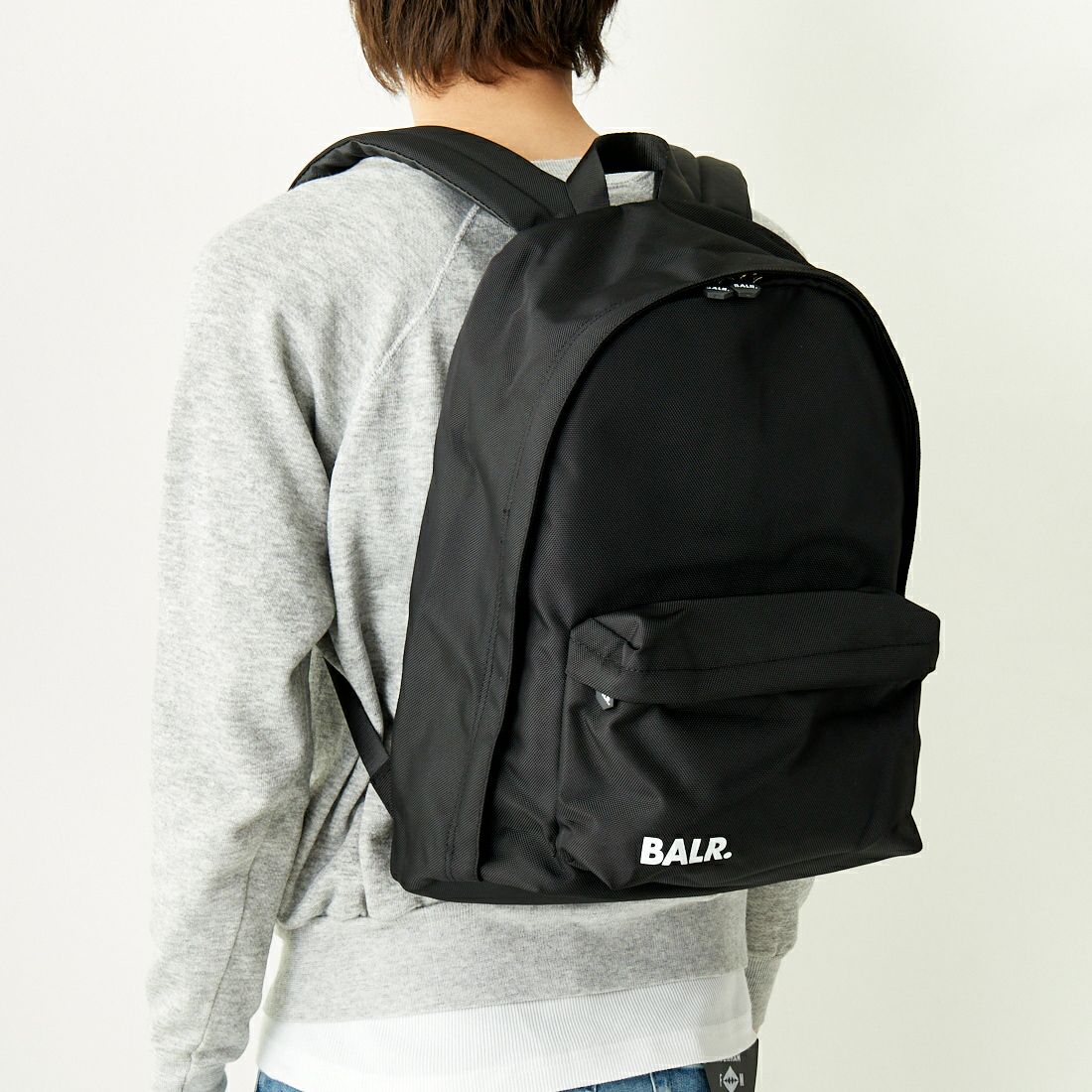 BALR. [ボーラー] U-SERIES スモールクラシックバックパック [B62101008] JET BLACK