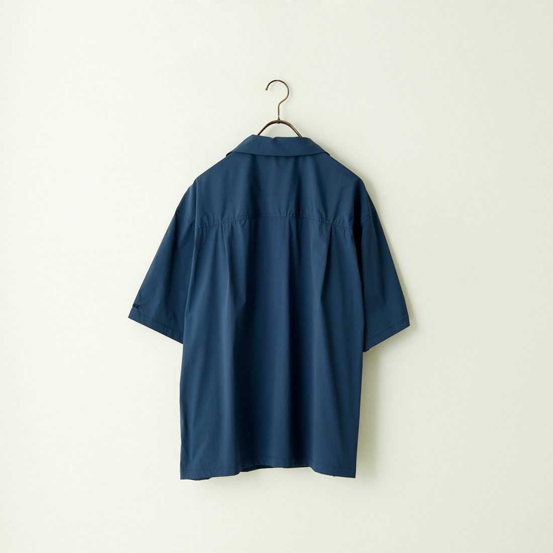 WILD THINGS [ワイルドシングス] ショートスリーブ キャンプシャツ [WT241-03-1] NAVY