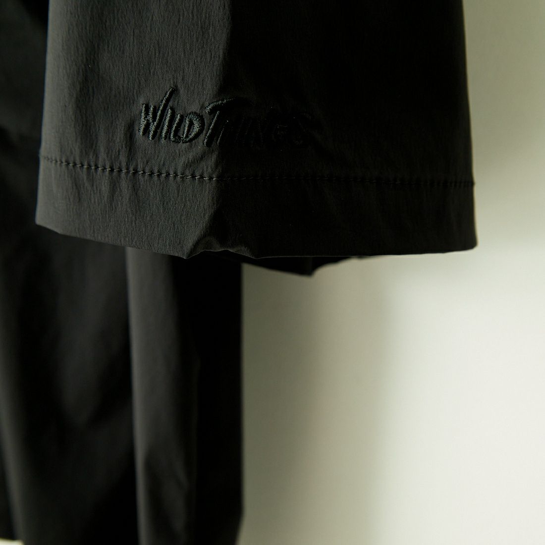 WILD THINGS [ワイルドシングス] ショートスリーブ キャンプシャツ [WT241-03-1] BLACK