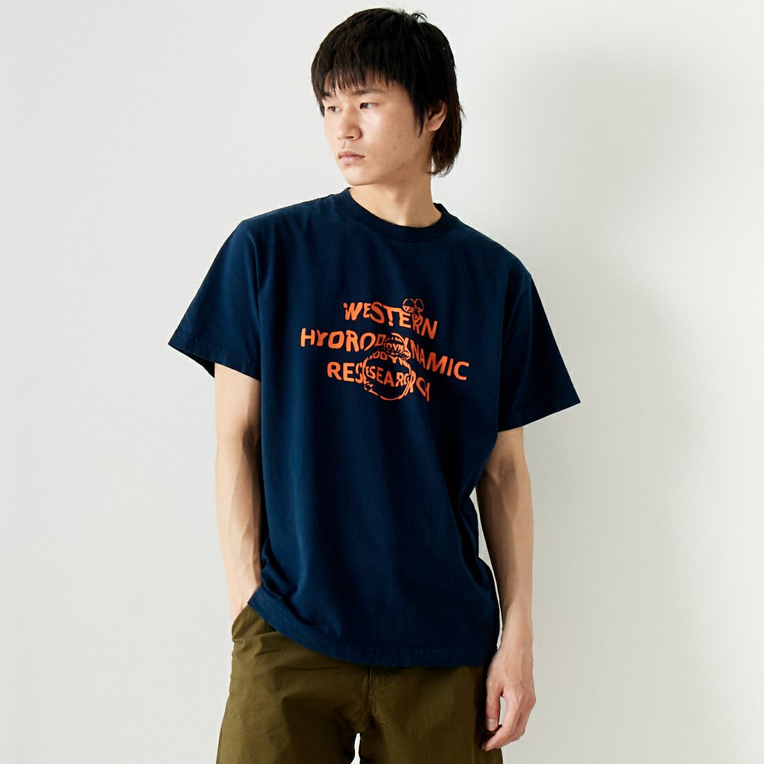 WHR [ダブルエイチアール] バブルショートスリーブTシャツ [MWHR24S8034-M]