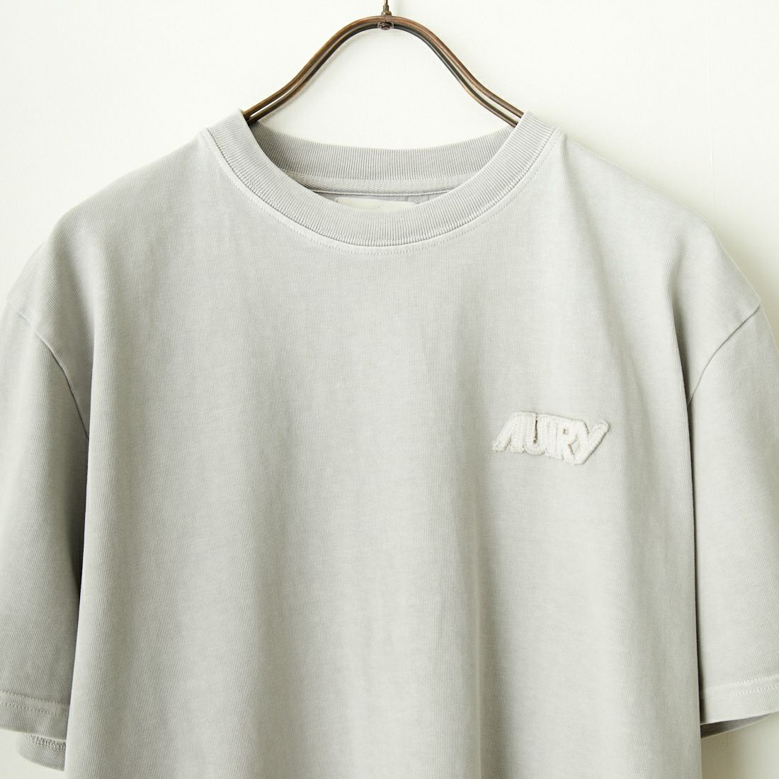 AUTRY [オートリー] ロゴTシャツ [TSPM579] 579F FOGGY