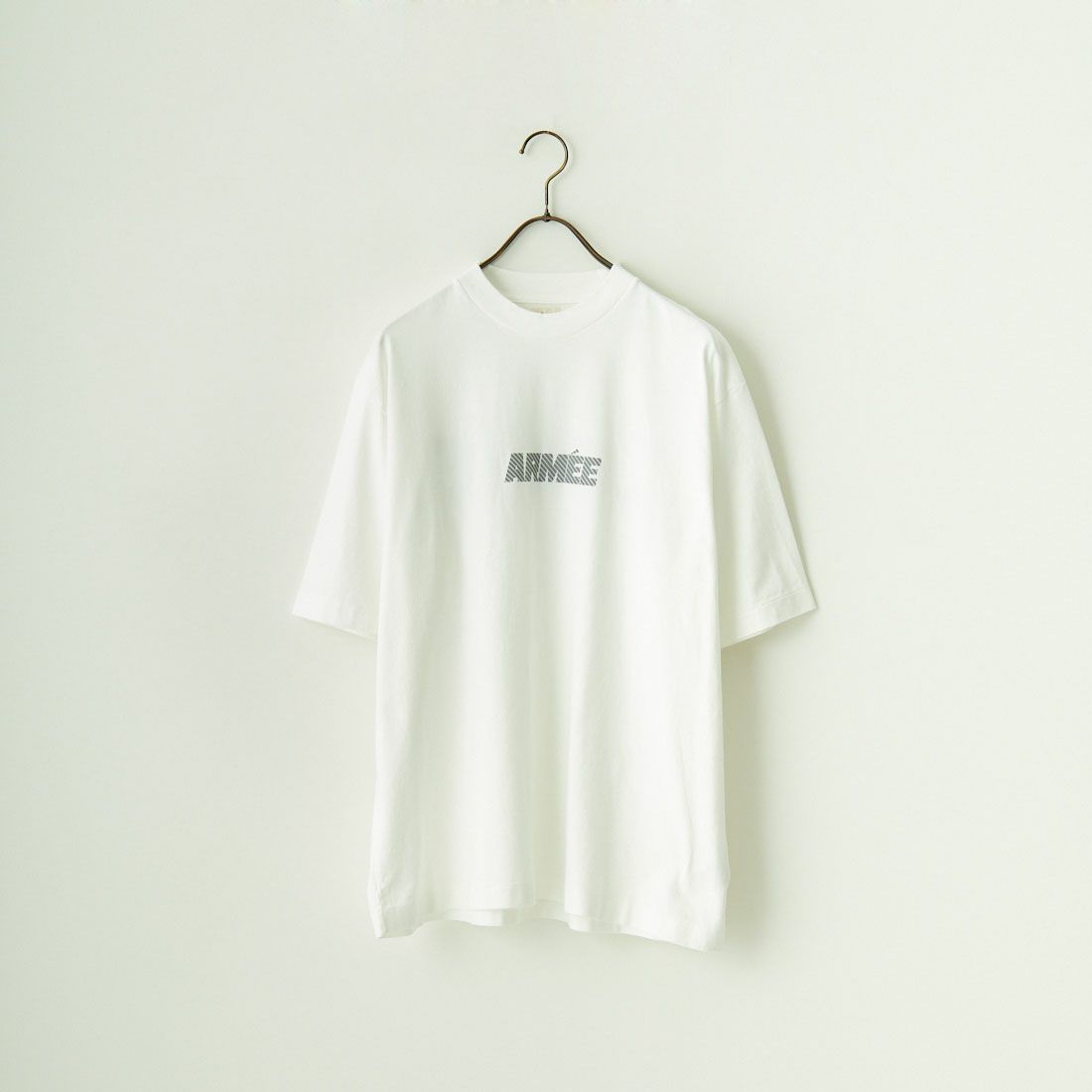 blurhms ROOTSTOCK [ブラームス ルーツストック] ワイド プリントTシャツ [BROOTS24S34C] 03 WHT/GRY