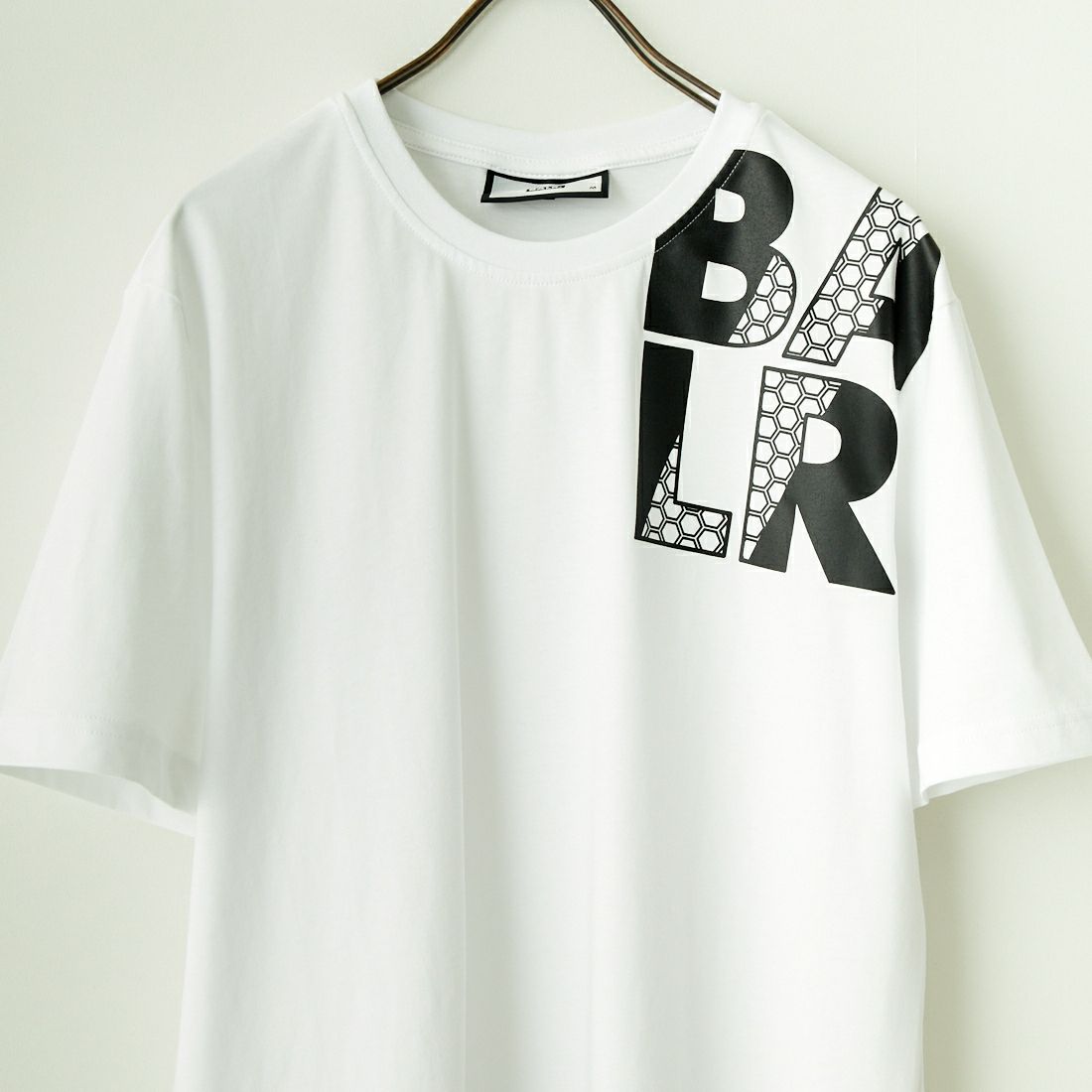 BALR. [ボーラー] HEX STRIPE レギュラーフィットTシャツ [B11121241]