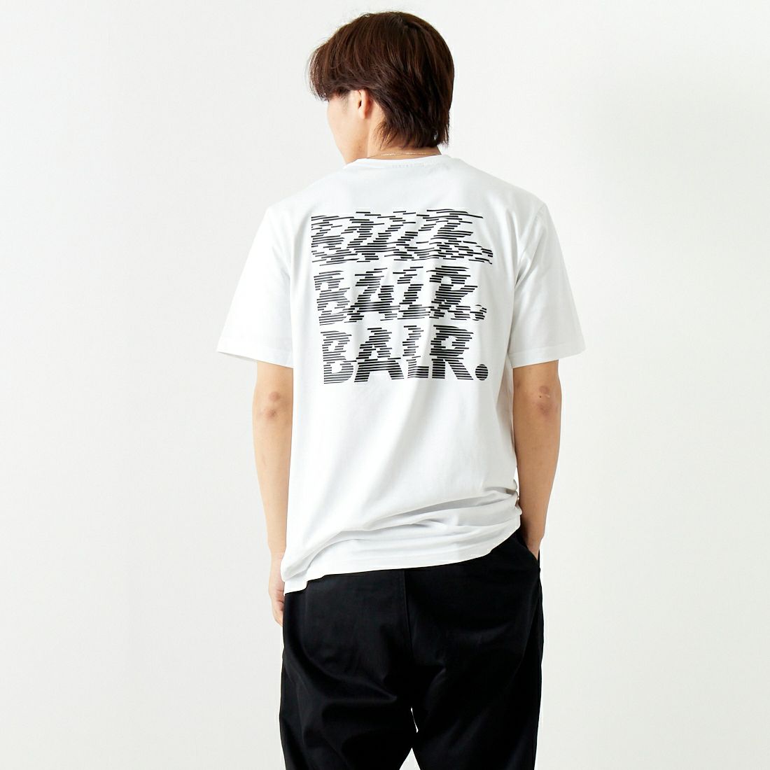 BALR. [ボーラー] GLITCH レギュラーフィットTシャツ [B11121243]