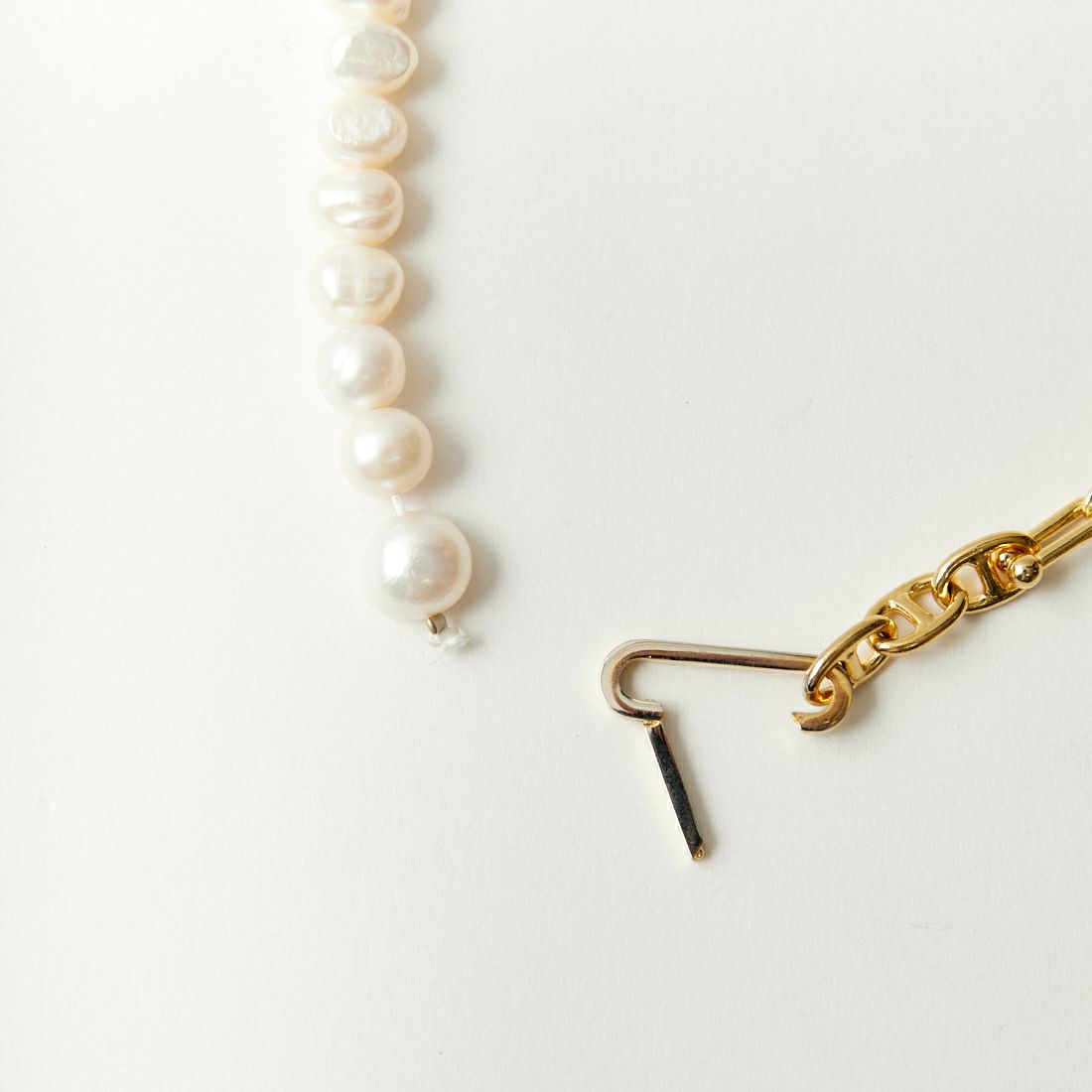 EO [イオ] パールミックス チェーンネックレス [EO24SS-02] GOLD