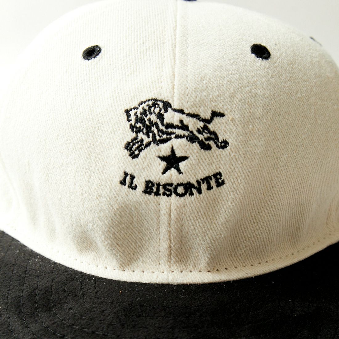 IL BISONTE [イルビゾンテ] ベースボールキャップ [54242305280] 90 ﾎﾜｲﾄ
