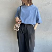 LT.BLU GRY&&モデル身長：158cm 着用サイズ：XS&&