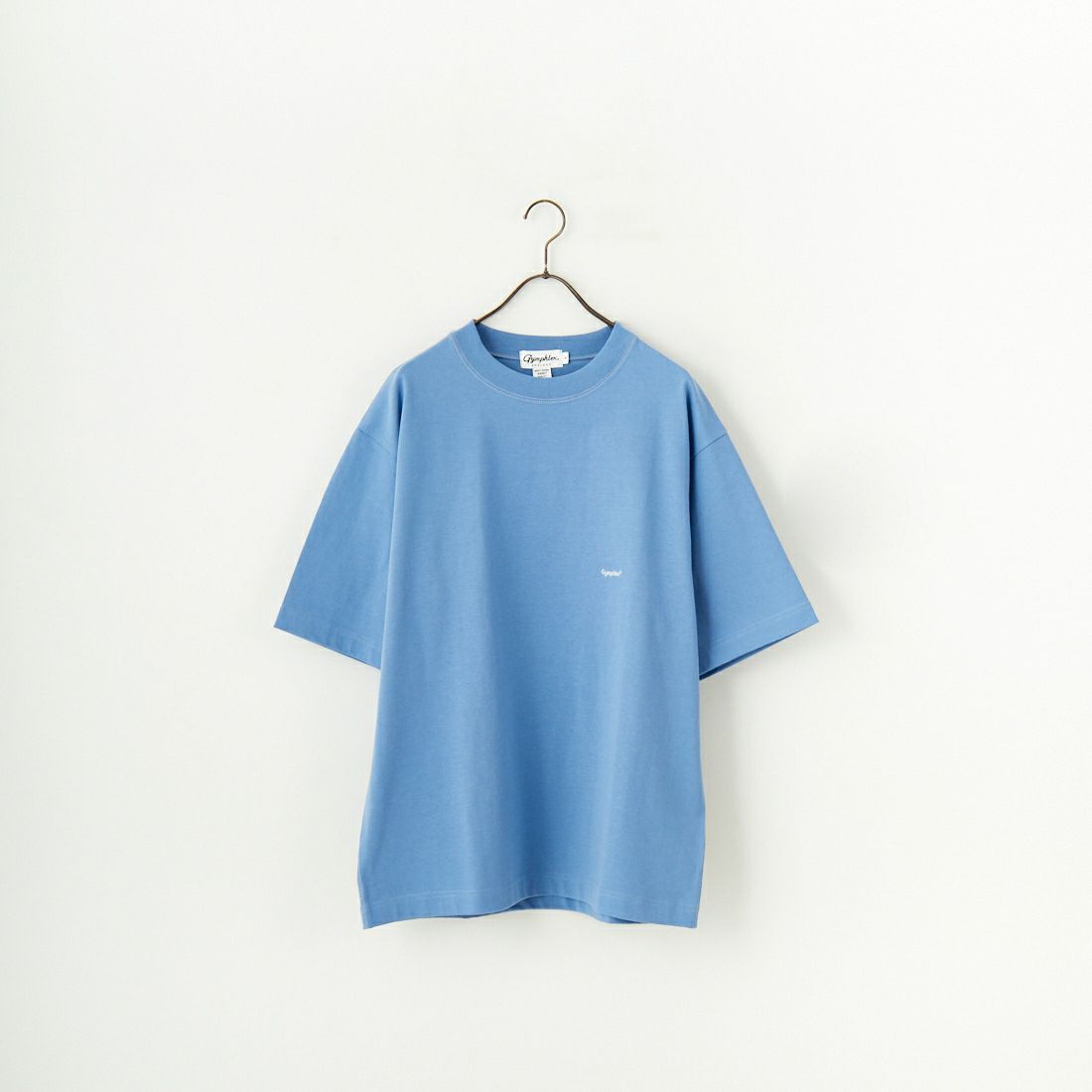 Gymphlex [ジムフレックス] ヘビーウェイトジャージー ショートスリーブTシャツ [J-9271HWJ] LT.BLU GRY