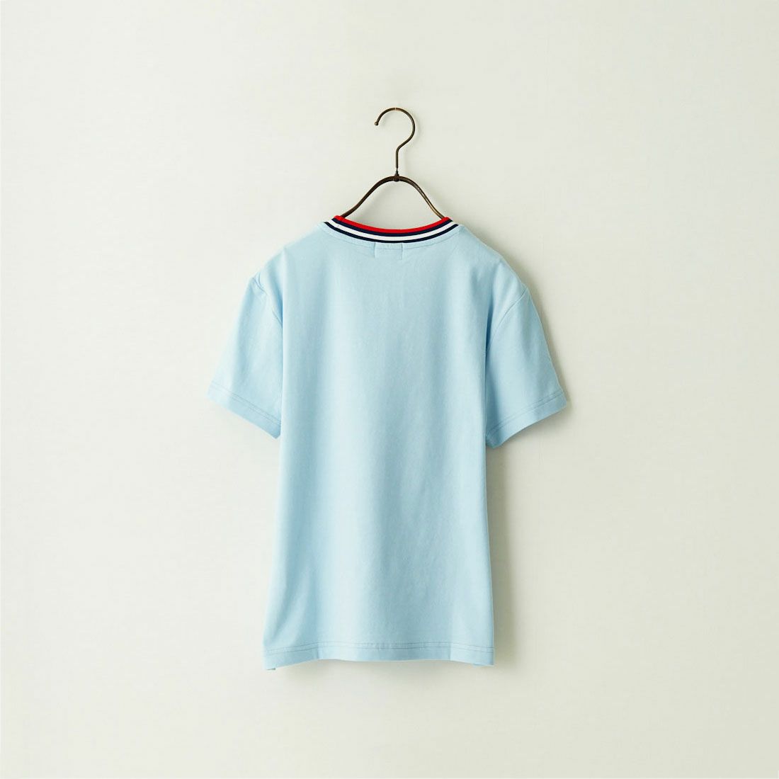 Gymphlex [ジムフレックス] クルーネック ニットラインTシャツ [GY-C0327CCB] SAX BLUE