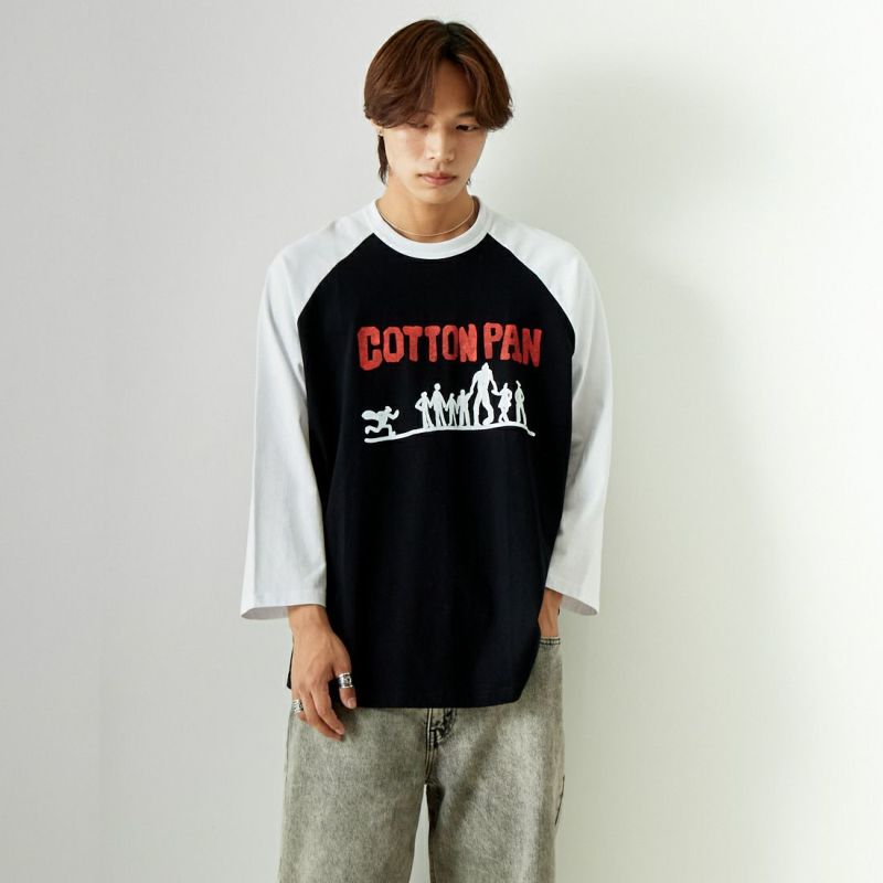 COTTON PAN [コットンパン] willey ラグランスリーブTシャツ [WILLEY]｜ジーンズファクトリー公式通販サイト JEANS  FACTORY Online Shop