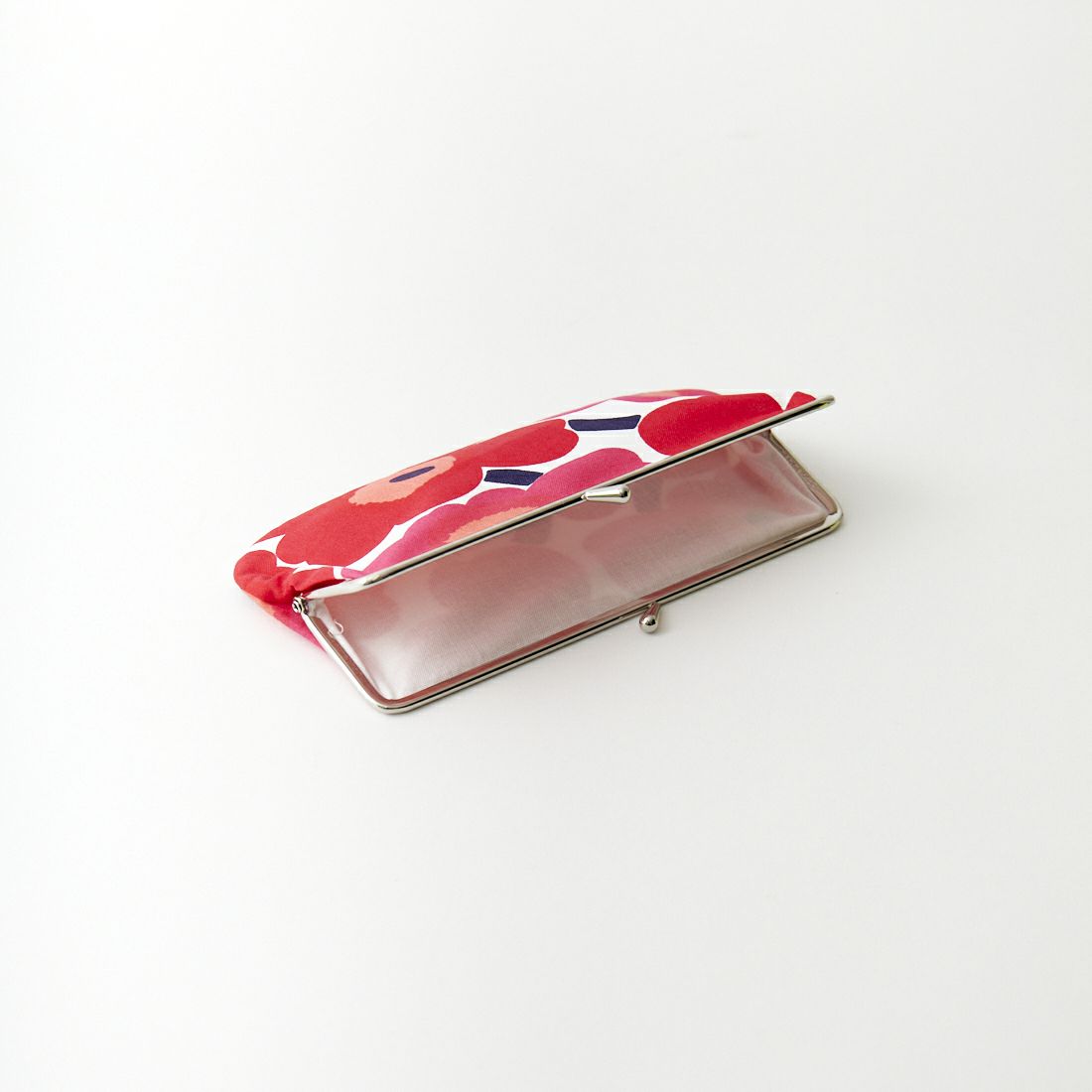 marimekko [マリメッコ] Mini Unikko Silmalasi Kukkaro がま口ポーチ [52631-31535] 75 ﾚｯﾄﾞ