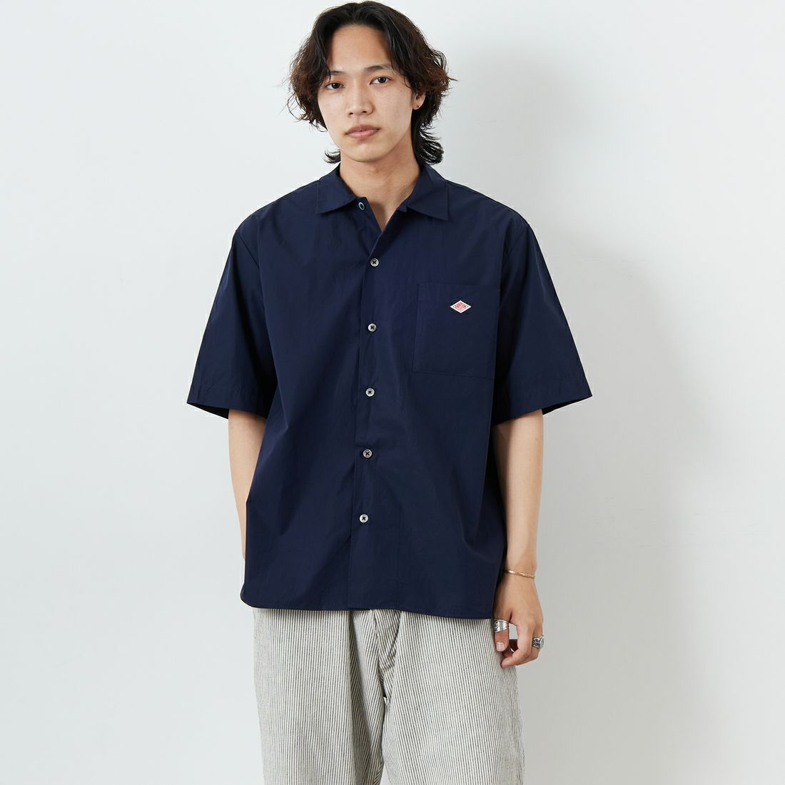 NAVY&&モデル身長：179cm 着用サイズ：42&&