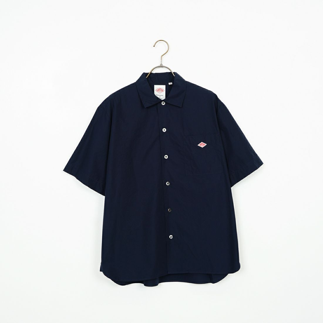 DANTON [ダントン] プレーン ワークシャツ [DT-B0049CPL] NAVY