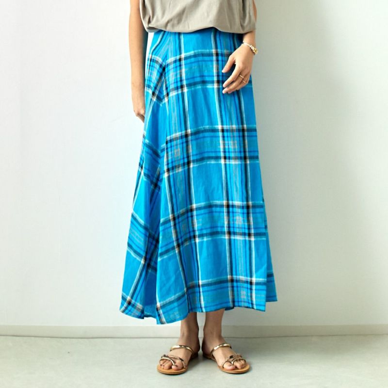9,890円jeans factory別注オニールオブダブリンチェックロングスカート