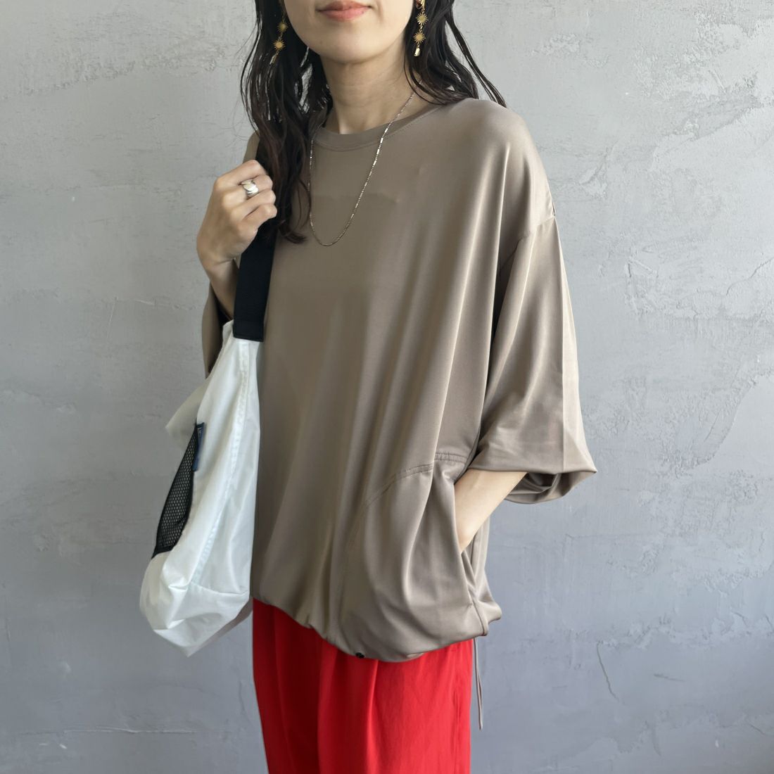 GREIGE&&モデル身長：160cm 着用サイズ：M&&