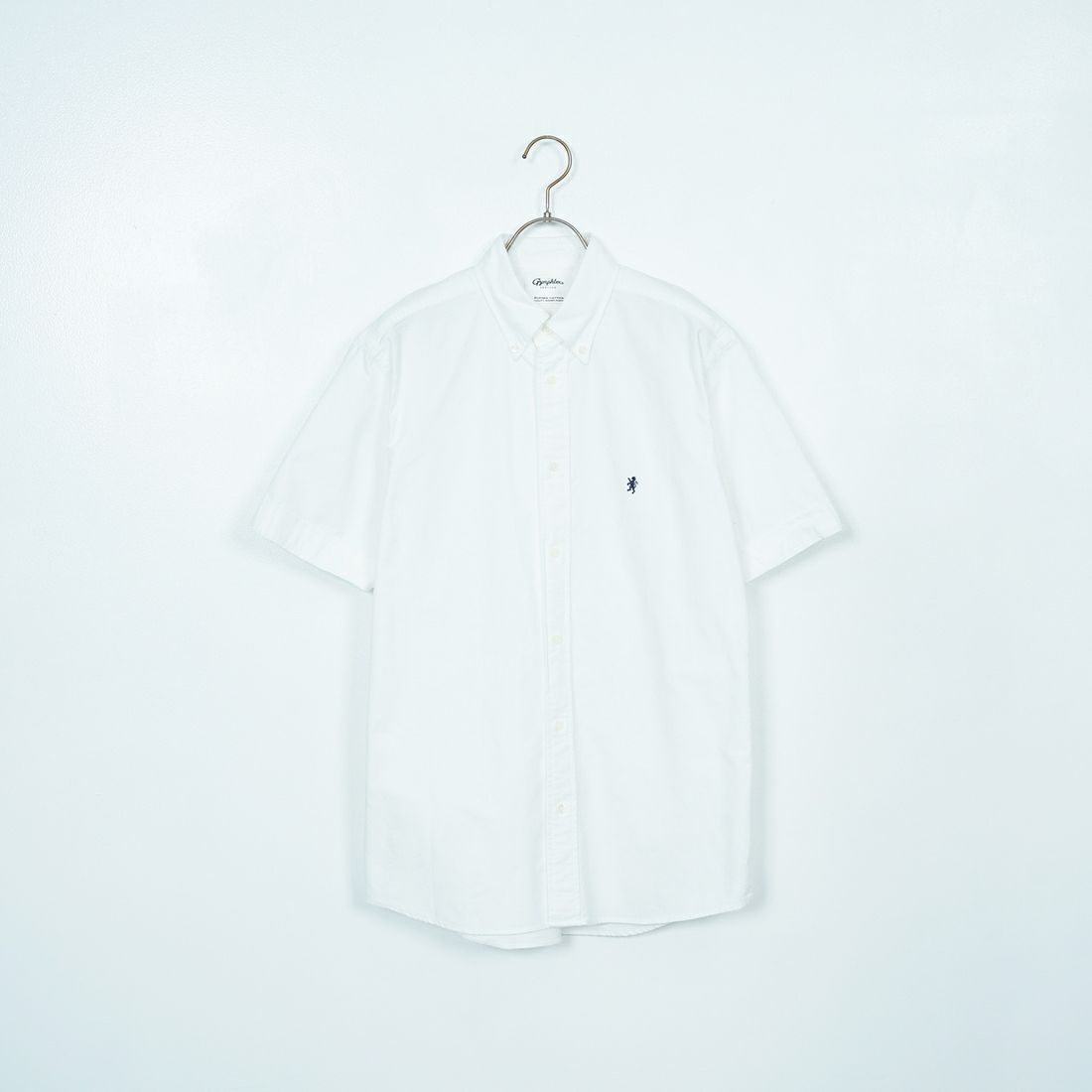 Gymphlex [ジムフレックス] ボタンダウン ショートスリーブシャツ [GY-B0244SOX] WHITE