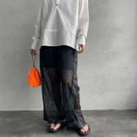 BLACK&&モデル身長：163cm 着用サイズ：F&&