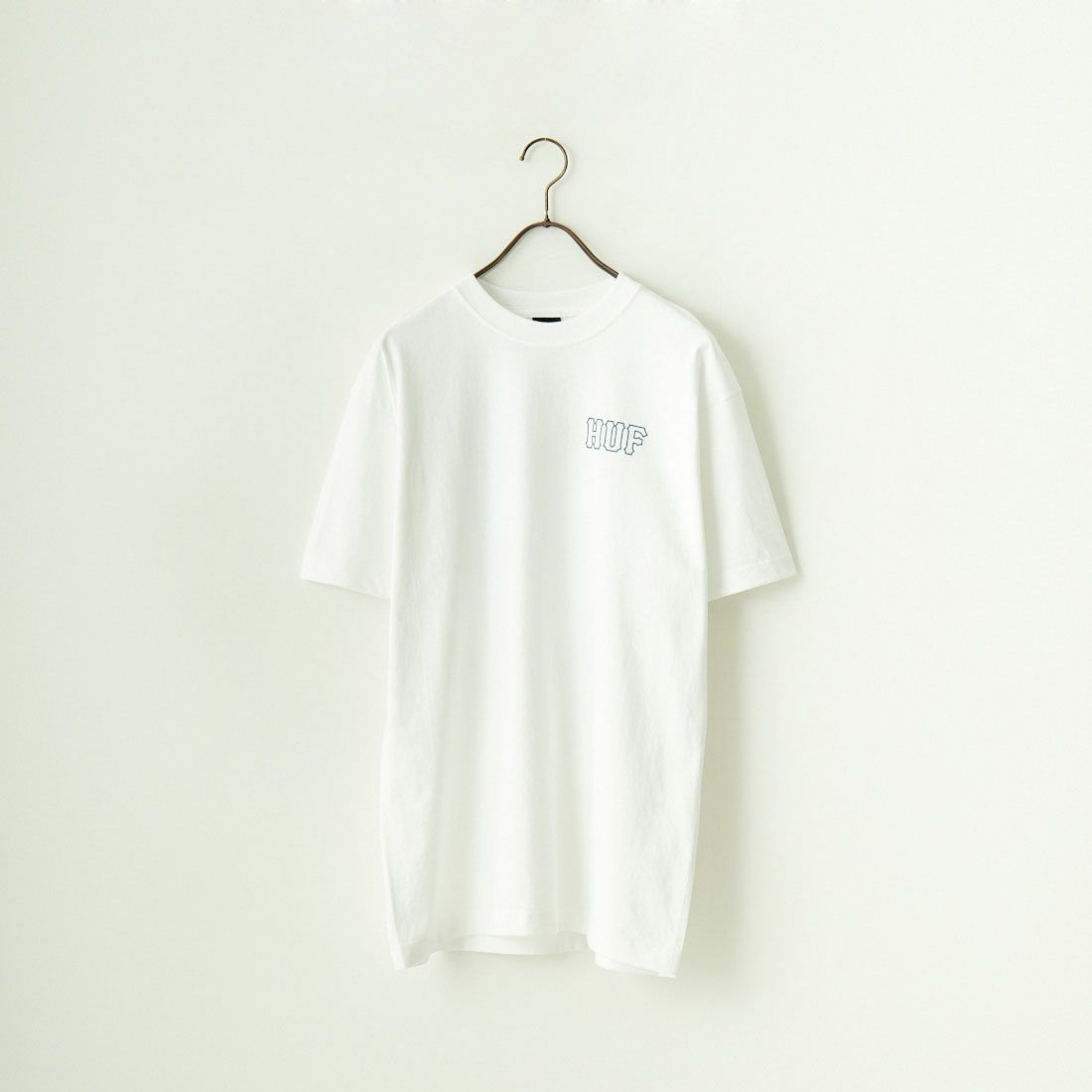 HUF [ハフ] ショートスリーブロゴTシャツ [TS01955] WHITE