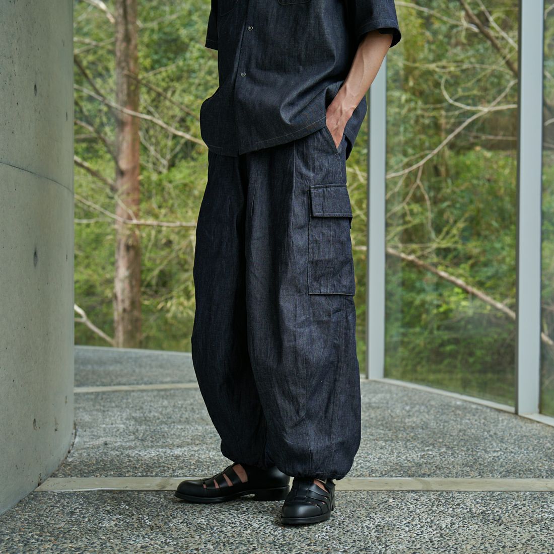 INDIGO&&モデル身長：182cm 着用サイズ：XS&&