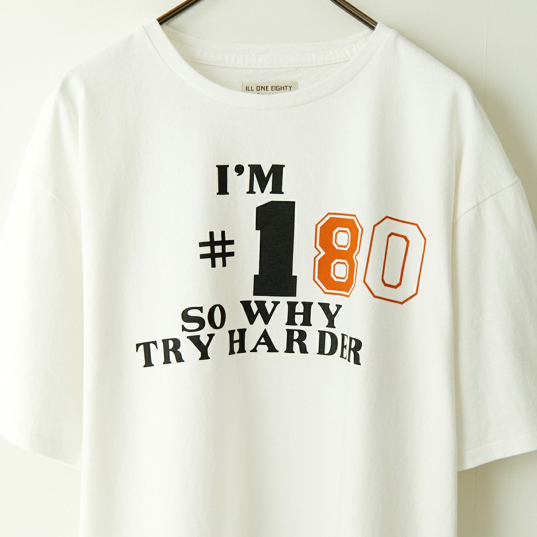 ILL ONE EIGHTY [イル ワンエイティ] FAT BOY Tシャツ [ILL241-24] WHITE