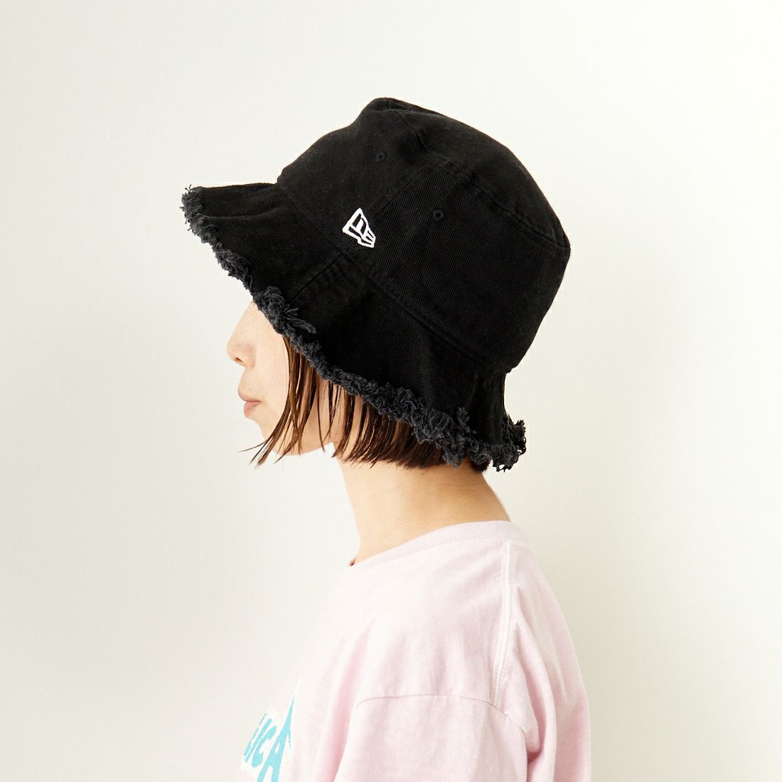 NEW ERA [ニューエラ] バケット01 カットオフベーシック [14109607] BLK
