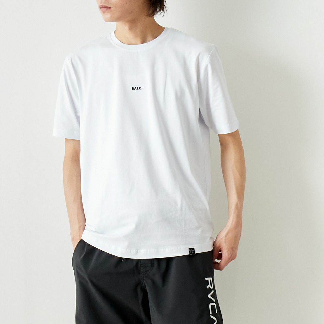 BALR. [ボーラー] BRAND スリムフィットTシャツ [B11121228] BRIGHT WHT
