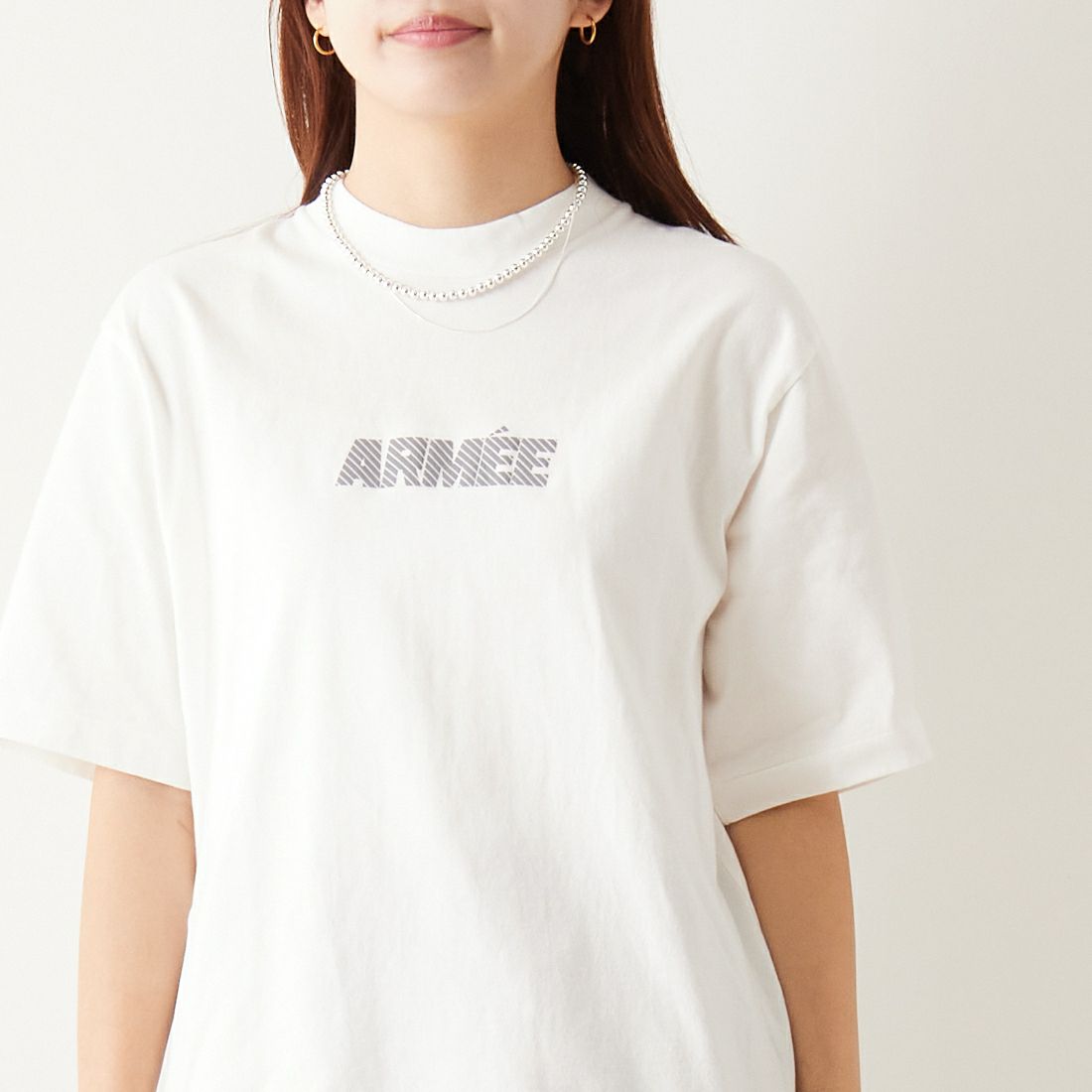 blurhms ROOTSTOCK [ブラームス ルーツストック] スタンダードプリントTシャツ [BROOTS24S33C] 03 WHT/GRY