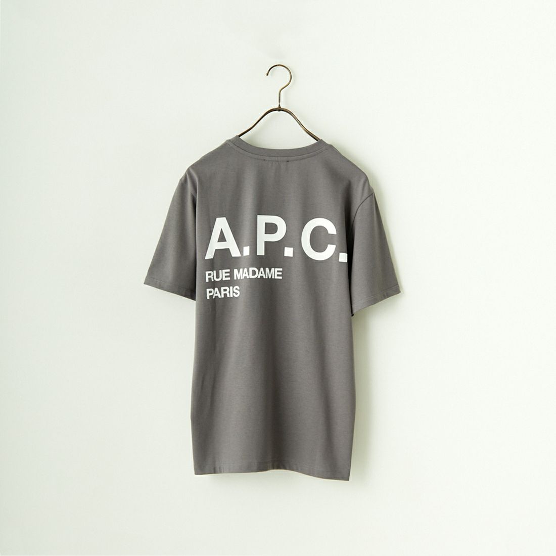 A.P.C. [アー・ペー・セー] 別注 ロゴプリントポケットTシャツ [POCKETLOGO-JF]