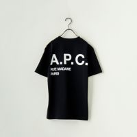 A.P.C. [アー・ペー・セー] 別注 ロゴプリントポケットTシャツ 