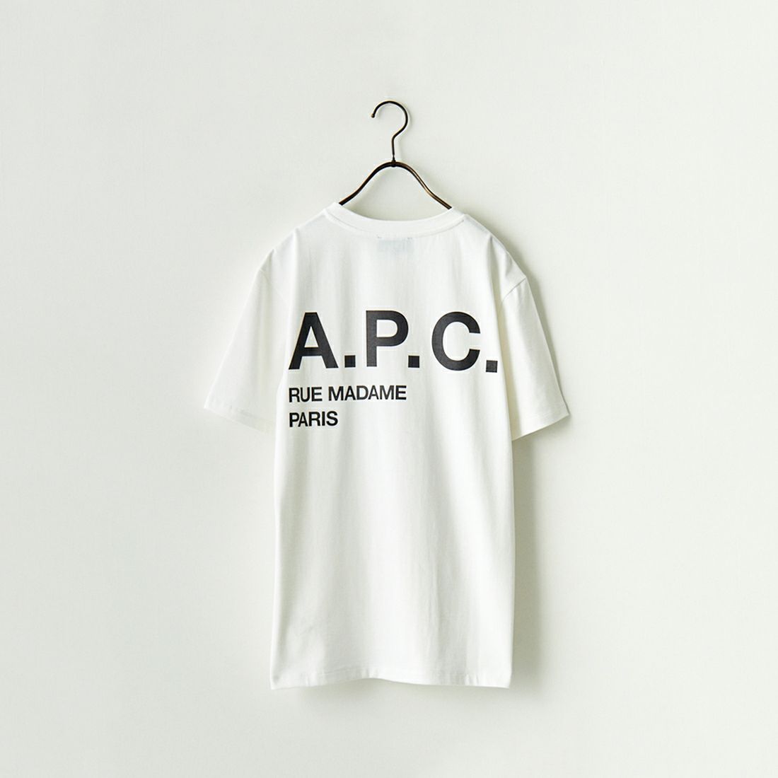 A.P.C. [アー・ペー・セー] 別注 ロゴプリントポケットTシャツ 