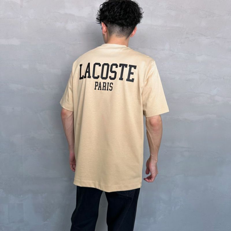 LACOSTE [ラコステ] ワンポイントロゴ 鹿の子ポケットTシャツ [TH4921 