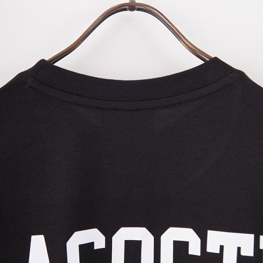 LACOSTE [ラコステ] バックプリントベーシックTシャツ [TH4705] 031 BLACK