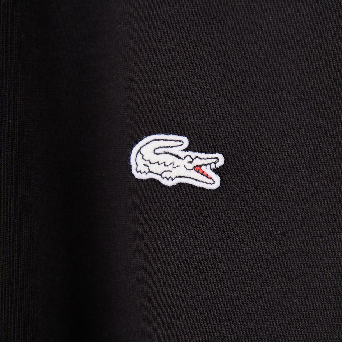 LACOSTE [ラコステ] バックプリントベーシックTシャツ [TH4705] 031 BLACK