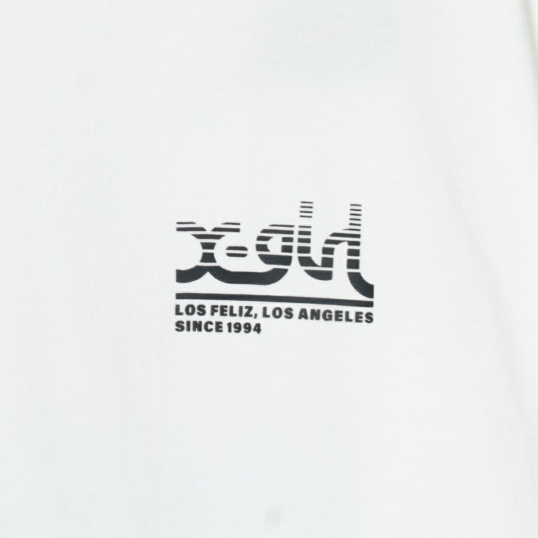 X-girl [エックスガール] トリプルミルズロゴTシャツ [105241011014] WHITE