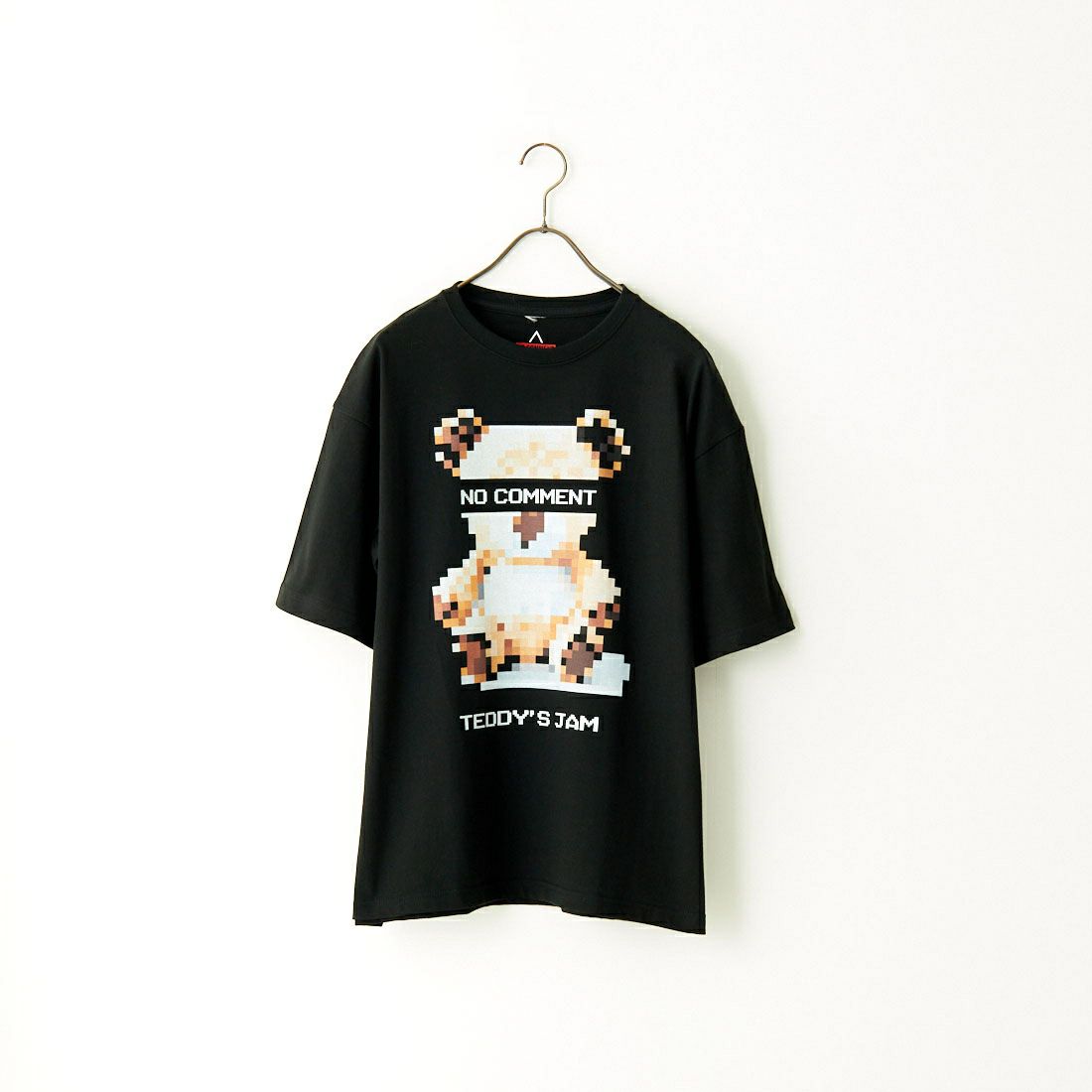 NO COMMENT PARIS [ノーコメントパリ] ショートスリーブ プリントTシャツ [NC-OT0042] BLACK