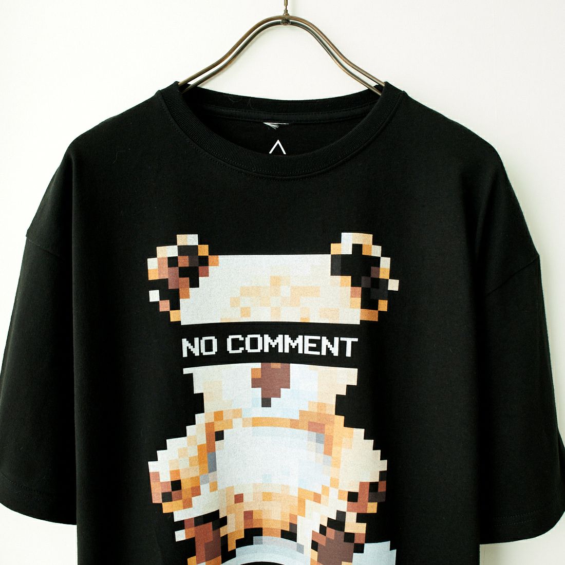 NO COMMENT PARIS [ノーコメントパリ] ショートスリーブ プリントTシャツ [NC-OT0042] BLACK