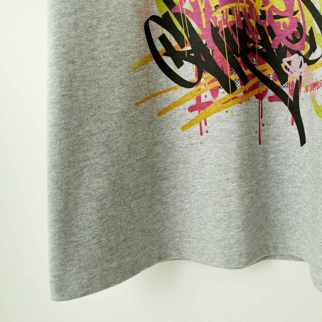 NO COMMENT PARIS [ノーコメントパリ] ショートスリーブ プリントTシャツ [NC-OT0049] GRAY