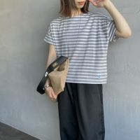 GREY/WHITE&&モデル身長：158cm 着用サイズ：1&&