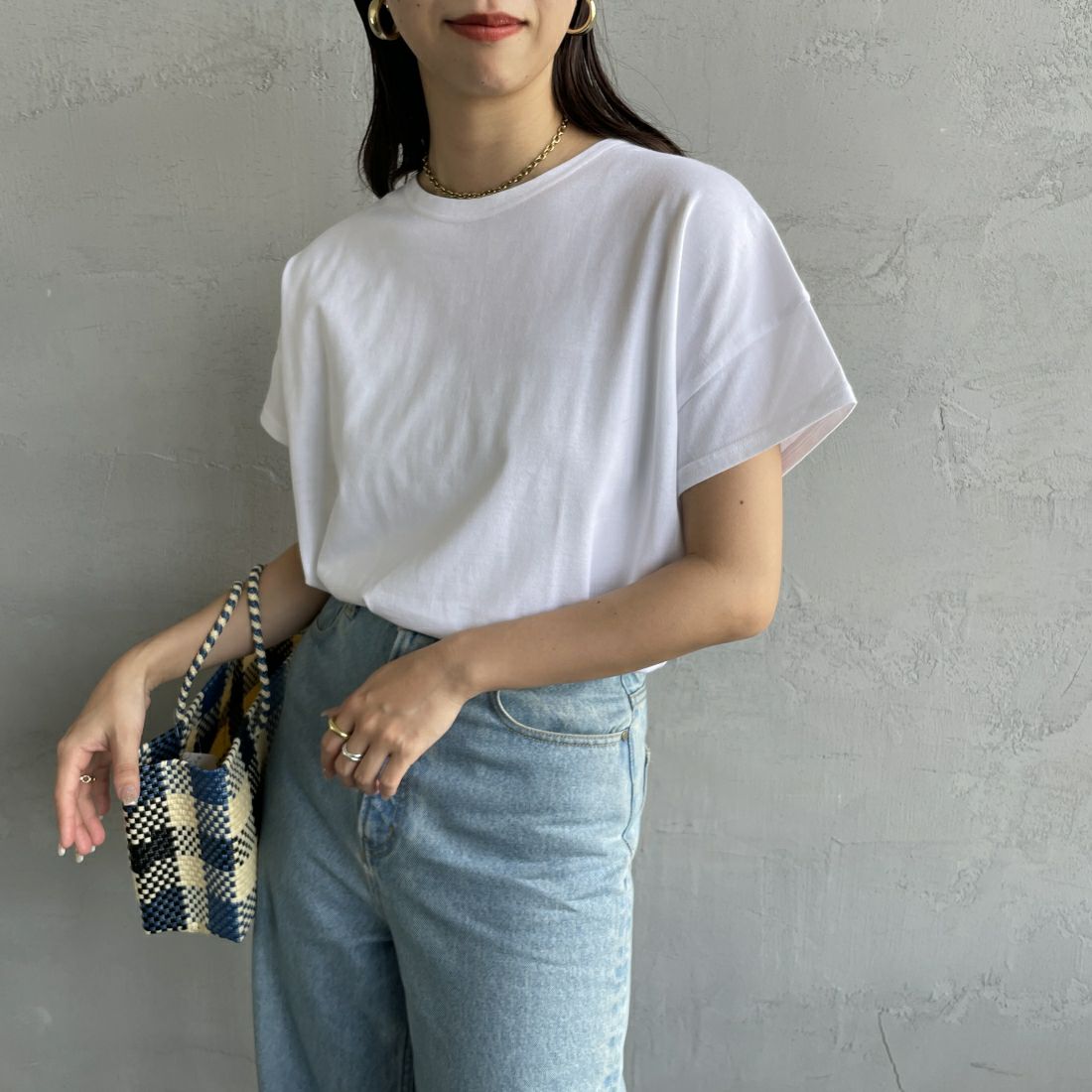 WHITE&&モデル身長：163cm 着用サイズ：1&&