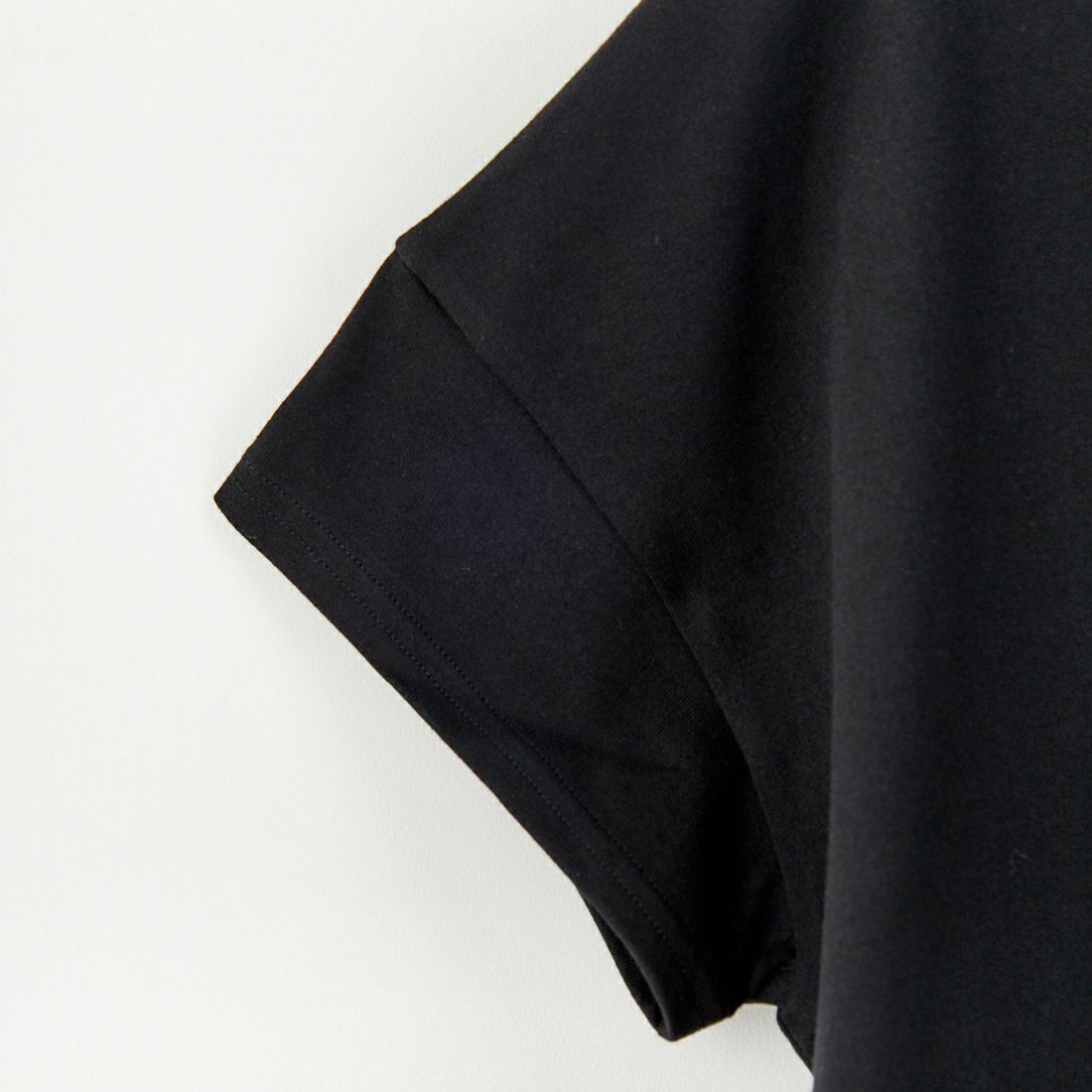 ORCIVAL [オーシバル] ボートネック ショートスリーブプルオーバー [OR-C0335BFJ] BLACK