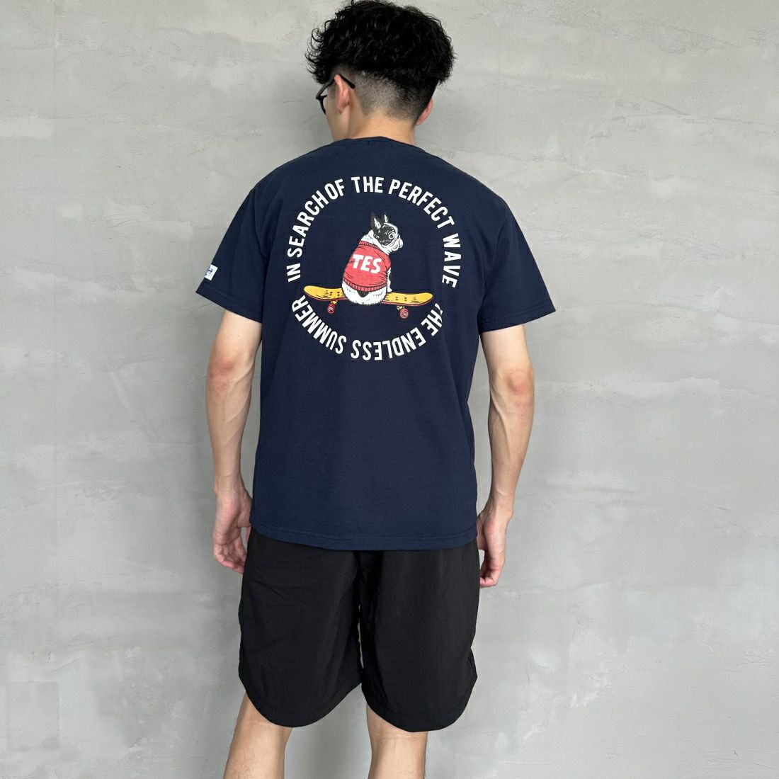 The Endless Summer [エンドレスサマー] 別注 サークルBUHI バックプリントTシャツ [FH-24574502-JF]