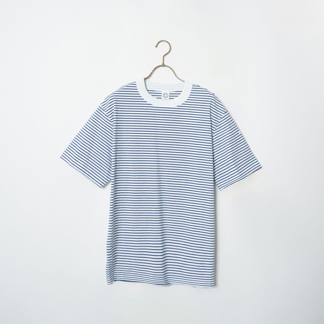 ORCIVAL [オーシバル] クルーネックボーダーTシャツ [OR-C0338CCF] WHITE/BLUE