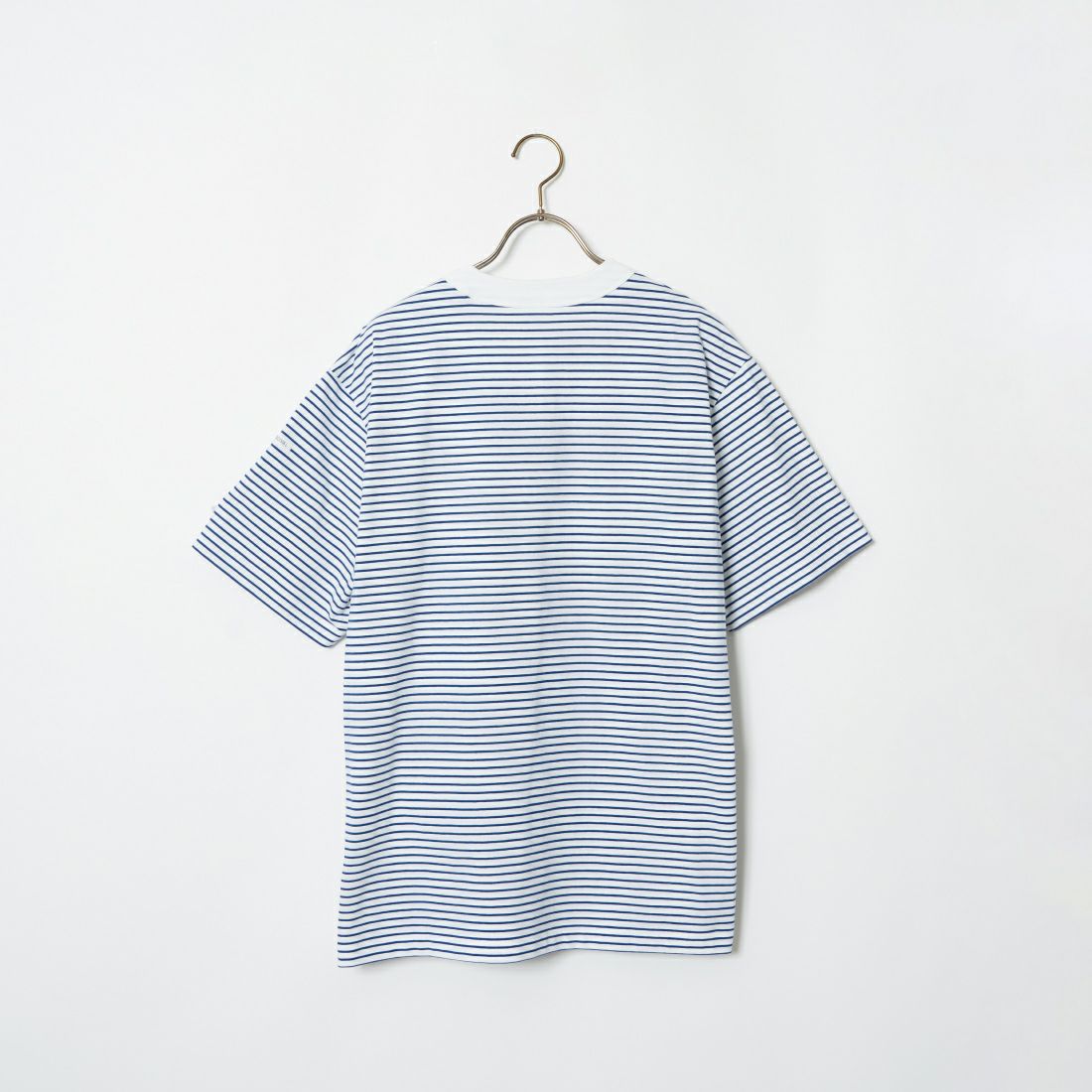 ORCIVAL [オーシバル] クルーネックボーダーTシャツ [OR-C0338CCF] WHITE/BLUE