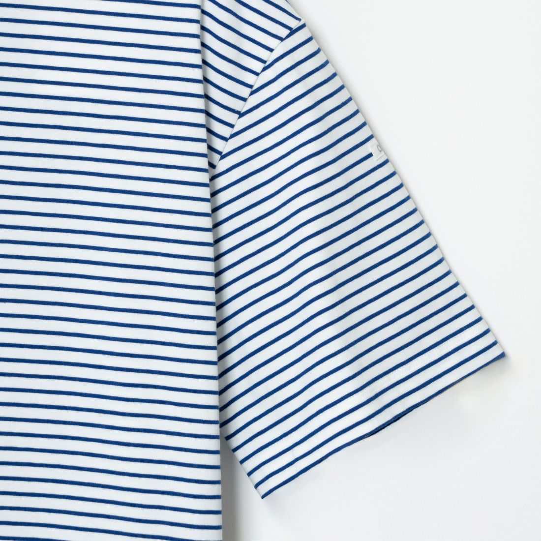ORCIVAL [オーシバル] クルーネックボーダーTシャツ [OR-C0338CCF] WHITE/BLUE