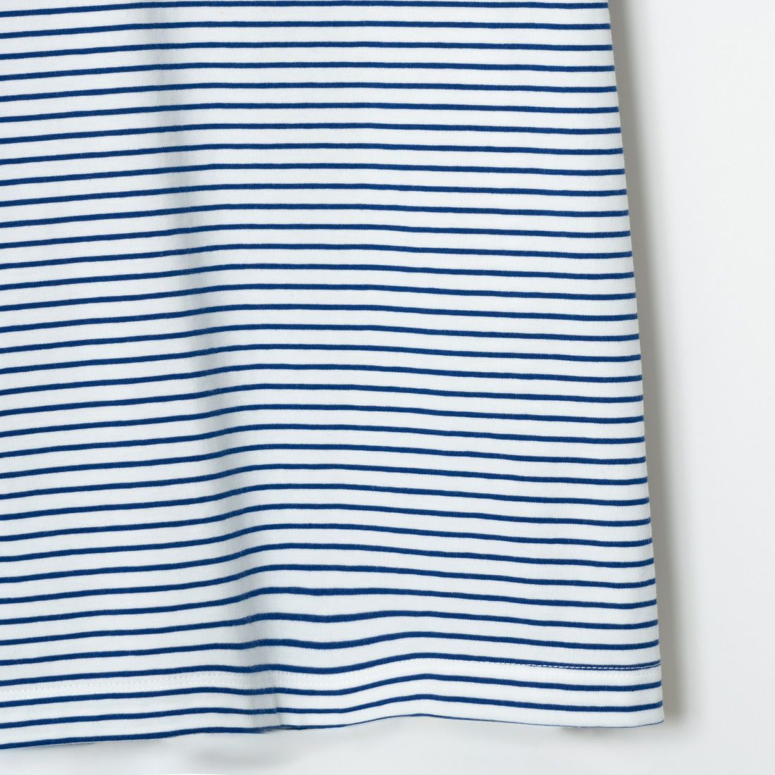 ORCIVAL [オーシバル] クルーネックボーダーTシャツ [OR-C0338CCF] WHITE/BLUE