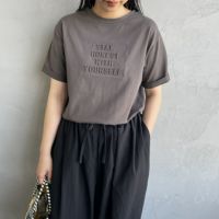 08 CHARCOA&&モデル身長：156cm 着用サイズ：F&&