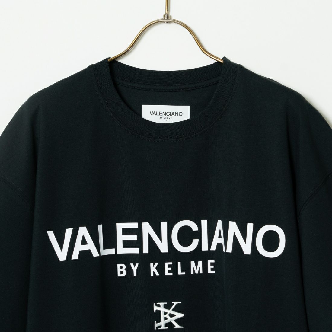 VALENCIANO BY KELME [バレンシアーノ バイ ケレメ] ショートスリーブ ロゴTシャツ [KV24S713] 26 BLACK